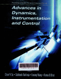 Advances in dynamics, instrumentation and control: Proceedings of the 2004 International Conference (CDIC ’04) : Nanjing, China, 18-20 August, 2004