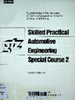 Skilled practical automotive engineering special course 1: Teacher's manual