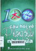 100 câu hỏi về phong thuỷ nhà cửa