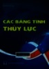 Các bảng tính thủy lực