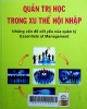 Quản trị học trong xu thế hội nhập: Những vấn đề cốt yếu của quản lý - Essentials of Management