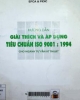 Hướng dẫn giải thích và áp dụng tiêu chuẩn ISO 9001:1994 cho ngành tư vấn kỹ thuật