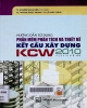 Hướng dẫn sử dụng và phân tích thiết kế kết cấu xây dựng KCW 2010 Version 5.00