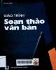 Giáo trình soạn thảo văn bản