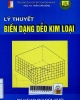 Lý thuyết biến dạng dẻo kim loại