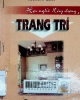 Trang trí: Học nghề xây dựng