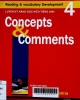 Reading & vocabulary development 4: Concpts & comments