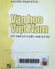 Văn học Việt Nam từ thế kỷ 10 đến thế kỷ 20