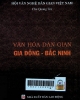 Văn hóa dân gian Gia Đông - Bắc Ninh