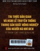 Tri thức dân gian và nghi lễ truyền thống trong sản xuất nông nghiệp của người Hà Nhì Đen: Ở thôn Lao Chải (Lào Cai)