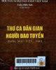 Thơ ca dân gian người Dao Tuyển: Song ngữ: Việt - Dao