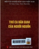 Thơ ca dân gian của người nguồn