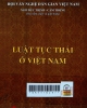 Luật tục Thái ở Việt Nam