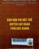 Văn hóa phi vật thể huyện Lục Ngạn tỉnh Bắc Giang