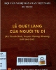 Lễ quét làng của người Tu Dí (Xã Thanh Bình, huyện Mường Khương, tỉnh Lào Cai)