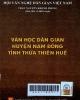 Văn học dân gian huyện Nam Đông tỉnh Thừa Thiên Huế