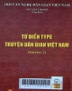 Từ điển Type truyện dân gian Việt Nam - Q2