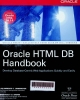 Oracle HTML DB handbook