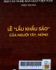 Lễ "Lẩu khẩu sảo" của người Tày, Nùng