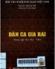 Dân ca Gia Rai: Song ngữ Gia Rai - Việt