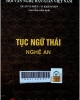 Tục ngữ Thái - Nghệ An