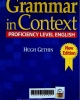 Grammar in context: Proficiency level English