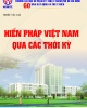 Hiến pháp Việt Nam qua các thời kỳ: Kỷ yếu hội thảo 75 năm Hiến pháp Việt Nam