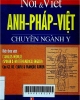 Nói và viết Anh - Pháp - Việt chuyên ngành y