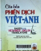 Căn bản phiên dịch Việt - Anh= Base for Vietnamese - English translation