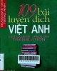 109 bài luyện dịch Anh - Việt