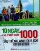 10 ngày có thể nói 1000 câu tiếng Anh du lịch = 10 days can say 1000 English sentences for the travel