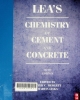 Lea's chemistry of cement and concrete