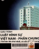 Giáo trình luật hình sự Việt Nam: Phần chung