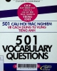 501 câu hỏi trắc nghiệm về cách dùng từ vựng tiếng Anh