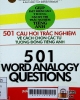 501 câu hỏi trắc nghiệm về cách chọn các từ tương đồng tiếng Anh