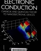 Electronic conduction: classical and quantum theory to nanoelectronic devices