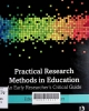 Practical research methods in education: an early researcher's critical guide
