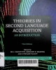 Theories in second language acquisition: an introduction
