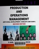 Production and operations management: ith skill development, caselets and cases