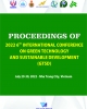 Proceedings of  2022 6th International Conference  on Green Technology and Sustainable Development (GTSD)