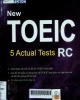 New TOEIC 5 actual tests rc