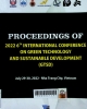 Proceedings of 2022 6th international conference on green technology and sustainable development (GTSD)