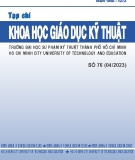 Tạp chí Khoa học Giáo dục Kỹ thuật - Số 76 (04/2023)