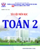 Tài liệu môn học Toán 2