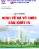 Giáo trình Kinh tế và tổ chức sản xuất in