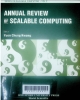 Annual review of scalable computing