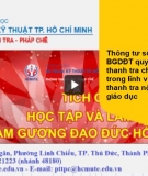 Thông tư số 28/2024/TT-BGDĐT quy định nội dung thanh tra chuyên ngành trong lĩnh vực giáo dục và thanh tra nội bộ trong cơ sở giáo dục