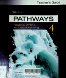 Pathways 4 Teacher's Guide: eading, writing, and critical thinking
